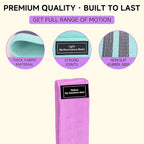 Resistance Bands, Fabric Workout Bands for Women & Men