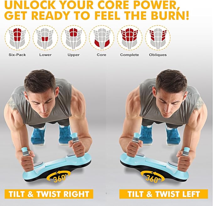 Balance Boards for adults 360°Core Trainer with Balance Pad – Exercise Wobble Board Core Activation Stability for Balance drills, Workout equipment for Kids, Women, Men, Athletes, Beginners Fitness
