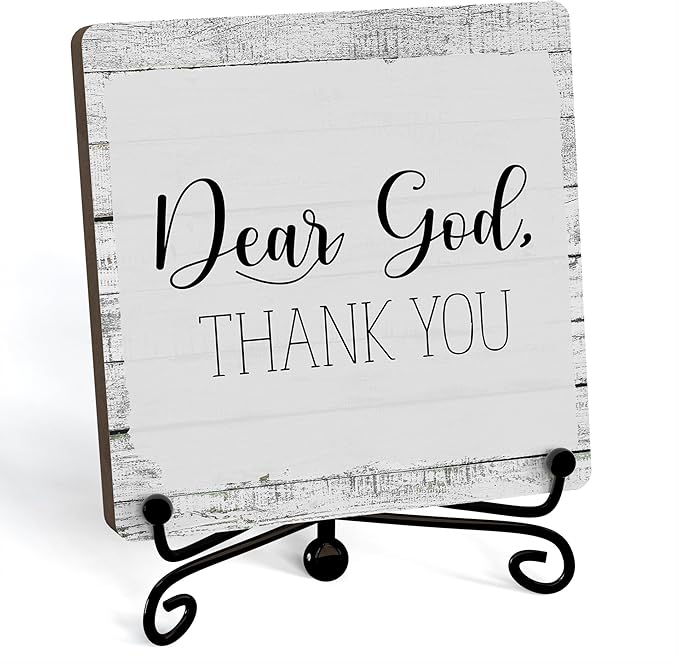 Home Decor, Farmhouse Shelf Decor For Living Room, Boho Aesthetic Table Decorations, Christian Gifts For Women Men, Entryway Tv Stand Fireplace Mantle Coffee Table Decoration (god-14)