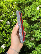 A&S Mezuzot A&S Modern Stone Mezuzah Case Design, Mezuza Cover for Scroll Protection, Easy Peel and Stick Houswarming Gift and Home Blessing