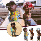 Legend-Commemorative Resin Ornaments, Peculiar and Interesting Rap Music Star Resin Sculptures, Commemorative Resin Ornaments, Best Gift for Friends, Black