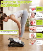 Slant Board for Calf Stretcher,600lbs Weight Capacity Adjustable Incline Balance Board for Squat Home Gym or Commercial Exercise Equipment