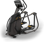 Matrix Fitness A30 Ascent Elliptical with XIR | 16" Touchscreen (WiFi+BT+HDMI) | Low Impact Workouts, Full Body Cardio | Space Saving Compact Design, Suspension Elliptical with Adjustable Incline