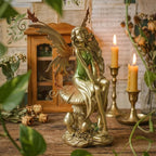 Resin Fairy Statue Elegant Fantasy Decor, Hand-Painted Angel Figurine Graceful Fairy Sculpture for Bookshelf, Mantel, Indoor Outdoor Decor, Thoughtful Gift for Women, Girls (Sitting)