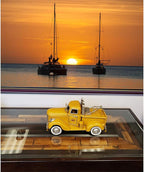 Old Modern Handicrafts 1926 Pennzoil Tow Truck Yellow Metal - A Perfect Décor for Home & Office - 12" L x 6" W x 7" H Inches.