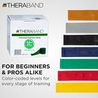 THERABAND Resistance Band, Special Heavy, 50-Yard Roll, Elastic Band for Exercise