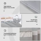 Dress Bags for Gowns Long, 65'' Long Dress Clear Garment Bag(Set of 2, 23.3'' X 65'')