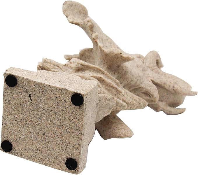 H&W Sandstone Elephant - Statue Decoration for Home/Study/Living Room, Great Collectible Figurines, Best Gift for The Man, Sandstone Color