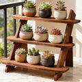 Wooden Display Stand, Tiered Cupcake Stand, 3 Tier Display Stand Riser, Rustic Risers Dessert Table Display Shelf Spice Rack Organizer Holder, Cologne Stand Perfume Organizer Stand