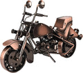 Metal Motorcycle Model - Collectible Moto Decor, Ideal Motorcycle Gifts for Men, Handcrafted Metal Replica for Study/Office/Living Room Decoration