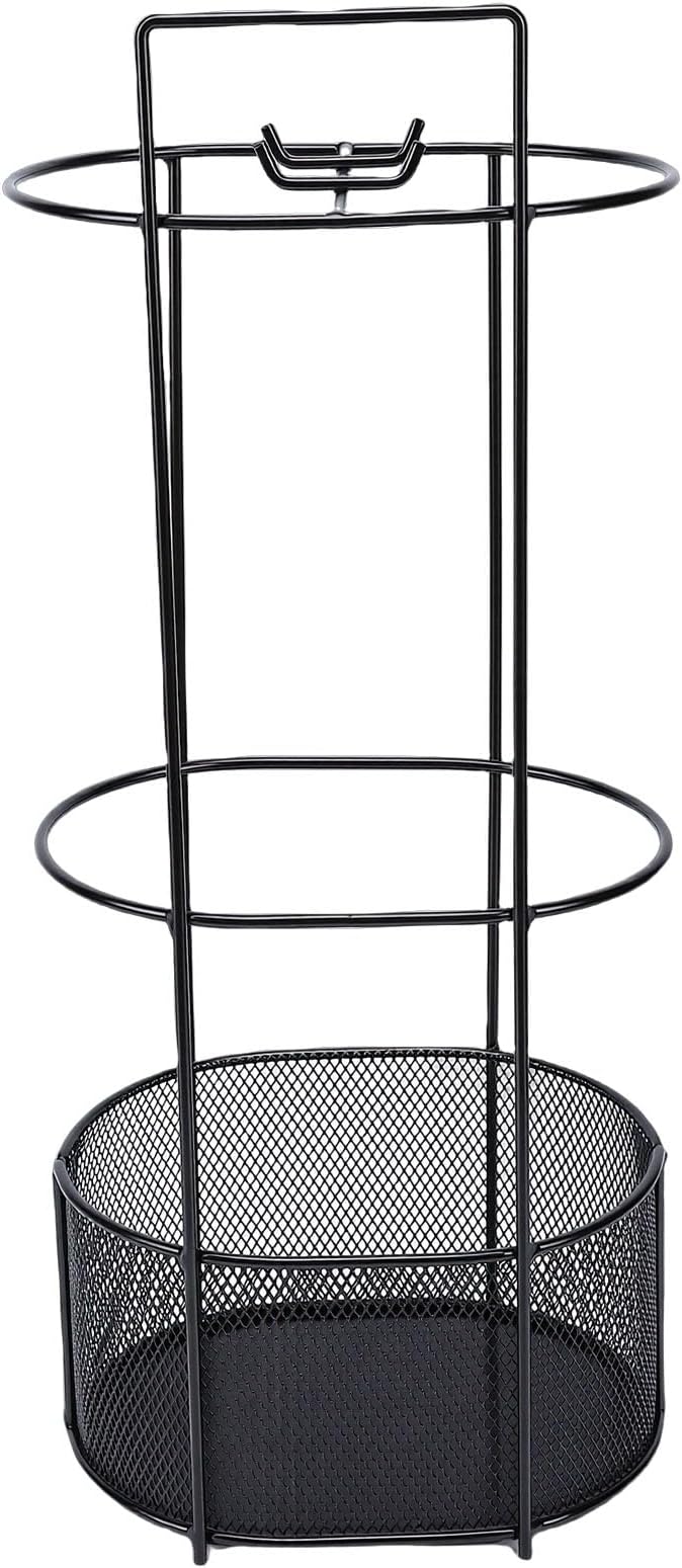 Sorandy Umbrella Stand, Iron Structure Holder, Hollow Mesh Design Stand with Water Drainage, Ideal for Home, Office, Hallway & School