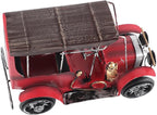 Yosoo Vintage Classic car Model, Stylish Desktop Decor with Exquisite Workmanship, for Home Office Cafe Wedding Party Decoration