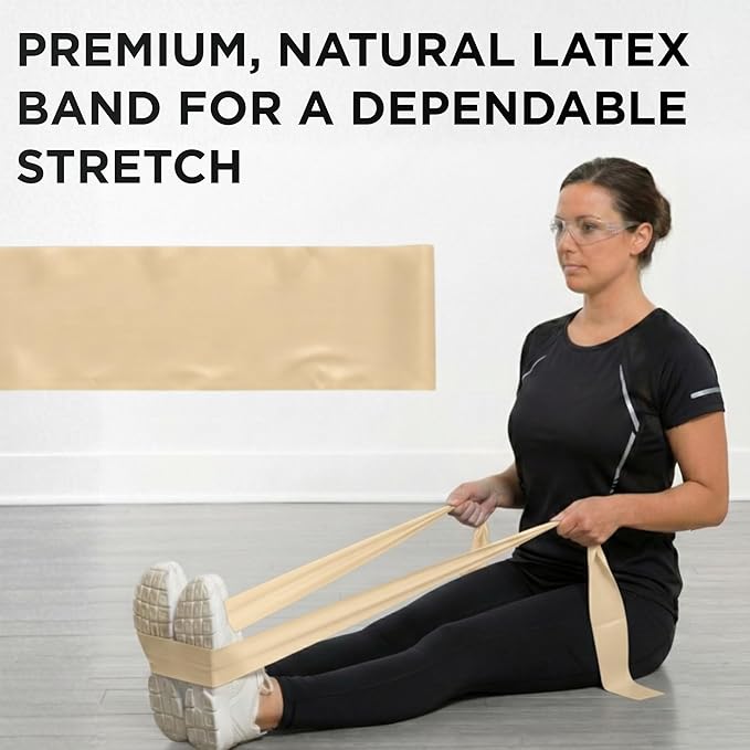 THERABAND Resistance Band, Special Heavy, 50-Yard Roll, Elastic Band for Exercise