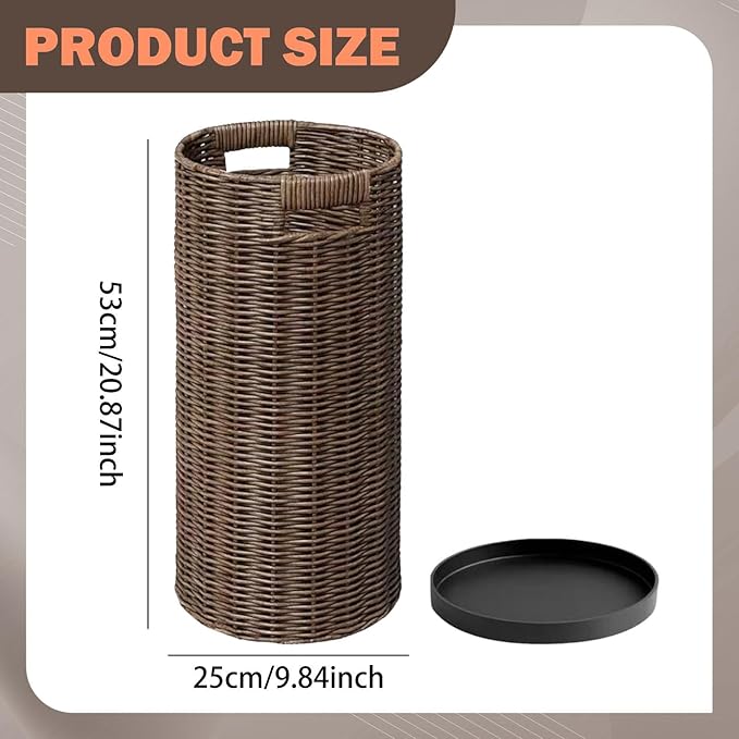 Umbrella Stand Cane Organizer Stable Floor Standing Storage Container Rack for