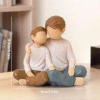 Gifts for Brother, Brothers Figurines Brother Gift Symbolizing Eternal Bond