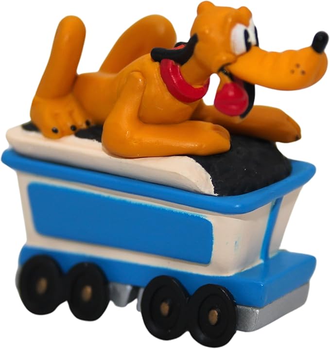 Disney Pluto's Coal Car 1998 Hallmark Merry Miniature