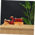 Vintage Wooden Car Model Retro Wood Car Decor for Home Decoration Unique for Car Enthusiasts Premium Quality Miniature Car Model Rustic Industrial Style Adornment