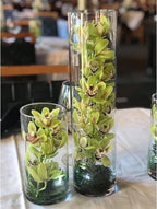 WGVI Quality Thick Clear Cylinder Glass Vase, 3" W x 5" H, Floral Container, Glass Candle Holder, Flower Vases, Wedding Centerpiece, Planter Terrarium, Table Top Home Décor Accent, 6 Pieces