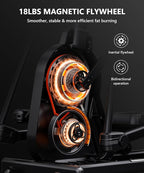 THERUN Elliptical Exercise Machine, Elliptical Machine for Home Use, Magnetic Elliptical Training Machines with 20IN Stride & 32-Level Resistance, Upload 350LBS, Pulse Sensor, App Connection