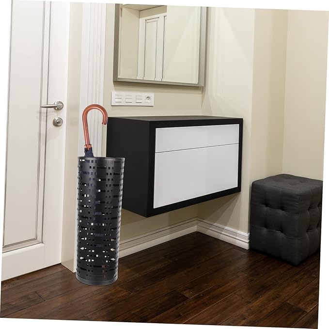 Umbrella Storage Stand Stable Iron Umbrella Holder for Home Entryway for Organizing and Drying Elegant Design