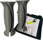 Bandle™ - True Ergonomic Handles for Resistance Bands | Unleash The Full Potential of Pain-Free, Full-Body Workouts | Durable & Comfortable for High-Intensity Training (2 Handles)