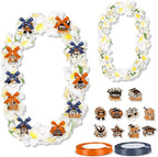 Leis for Graduation 2026, Artificial Flower Wreath with Cards Graduation Lays Gifts, Congrats Grad for High School