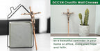 DCCXN Metal Cross for Wall Decor Catholic, Crucifix Wall Cross of Jesus Christ-10 Inch Antique Copper