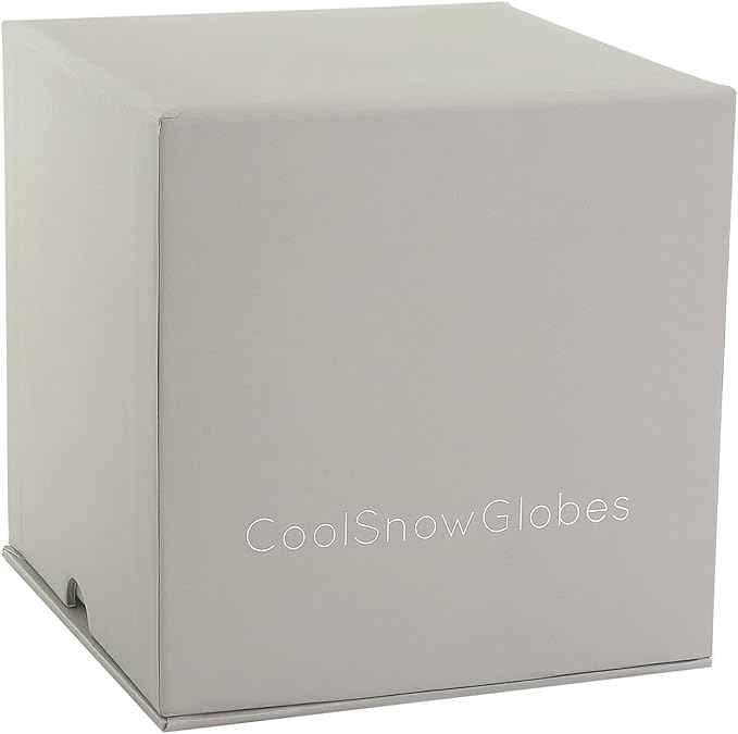 CoolSnowGlobes Crystals Cool Snow Globe