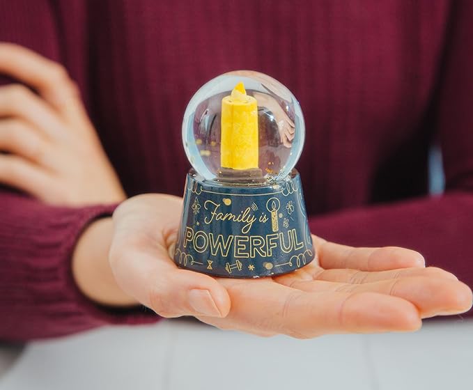 Disney Encanto Family is Powerful Light-Up Mini Adult Snow Globe with Glitter Display | 3 Inches Tall