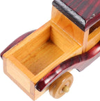 BESPORTBLE Vintage Wooden Car Model Decor Retro Wood Craft Ornament for Home Desktop Lightweight and Chic Rustic Vehicle Decoration Creative Collectible Gift for Model Enthusiasts
