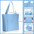 Yoga Bag Set for Women Including Yoga Mat Tote Bag, Booty Resistance Bands, Non Slip Sports Socks Silicone Ties for Pilates Travel Workout Office Home Gym