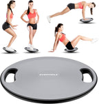 EVERYMILE Wobble Balance Board, Exercise Balance Stability Trainer Portable Balance Board with Handle for Workout Core Trainer Physical Therapy & Gym No-Skid Surface
