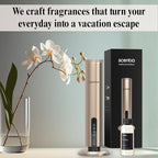 Scentia W Bliss Hotel Diffuser Oil - 120 mL 4.06 fl oz - Aromatherapy Fragrance Inspired by 5-Star Hotels - Thanksgiving & Holiday Gift | Notes of Bergamot, Lemongrass, Jasmine