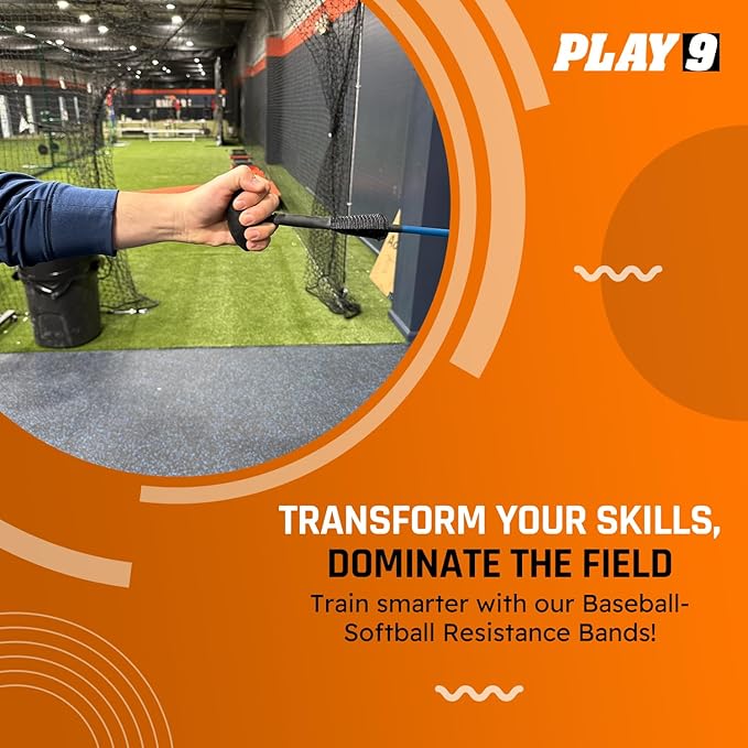 Play 9 Sports Resistance Exercise Bands Baseball Activation Elastic Training Athletes Equipment Bands
