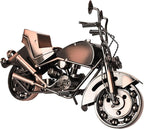 Metal Motorcycle Model - Collectible Moto Decor, Ideal Motorcycle Gifts for Men, Handcrafted Metal Replica for Study/Office/Living Room Decoration
