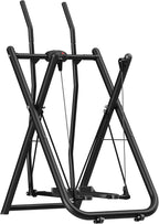Air Walk Elliptical Glider Machine - 600LBS Capacity, Fully Assembled Low-Impact Design for Home Gym Cross-Training Arm & Leg Cardio Workout-New Version