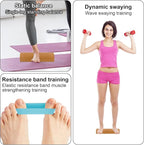 Cork Balance Board Foot Strengthener, Natural Cork Balance Board Ankle Stability Trainer for Foot Function Training Enhance Joint Stability Improve Body Posture