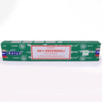 Nag Champa Incense Stick Packs - Hand Rolled & Non-Toxic - Perfect for Meditation and Yoga - Home Fragrance Gift Pack - 15g, Set of 12 Packs (60's Patchouli)