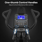 Niceday Elliptical Exercise Machines, Elliptical Machines for Home Use, Elliptical Training Machines with 20IN Stride and 32-Level Resistance, Magnetic Elliptical Machine with 20-Level Power Incline