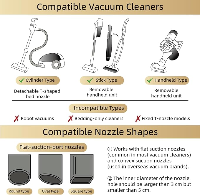 TAILI 6 Pack Vacuum Storage Bags, LONG SIDE ZIP (3 Large+3 Jumbo), Multi-Size Vacuum Seal Bags for Clothing, Storage Bulky Beddings, Comforters and Clothes, Space Saver for Closet Organization