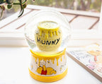 Disney Winnie The Pooh Hunny Pot Light-Up Adult Snow Globe with Swirling Glitter Display Piece | 6 Inches Tall