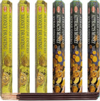 Money Drawing & Attracts Money Incense Sticks & Holder Bundle Variety Pack from Hem Trumiri Insense Insence