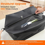 Vacuum Travel Bags with Pump, 2 Pack 34L Space Saver Vacuum Compression Bags for Travel Luggage Suitcase Backpack, Waterproof & Reusable Vacuum Packing Cubes for Clothing (2PCS + Pump)