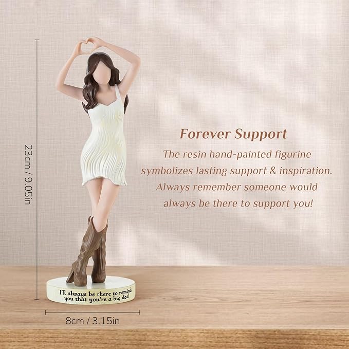 Storieme Inspirational Figurine Gifts for Women: Emotional Support Gift for Teen Girls - Soul Sister Best Friend Birthday Present