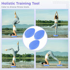 3PCS Foam Balance Pad, Cushion for Physical Therapy and Rehabilitation, Trainer Foam for Exercise, Workouts, Yoga, Pilates, Balance Training Pads