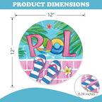 Summer Pool Flip Flops Front Door Sign