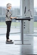 Victor Steppie Balance Board (ST570) and Steppie Soft Top Reflexology Mat (ST590). Pair Together for Full Benefits. Perfect for Standing Desk Users to Relieve Stress of prolonged Standing