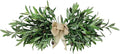 Artificial Olive Swag, Floral Swag with Green Leaves and Olive Fruit, Fake Olive Leaves Decorative Swag