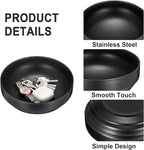 Key Holder Bowl for Entryway Table Round Catchall Bowl for Coin Fruit Holder Decorative Serving Bowl for Coffee Table Kitchen Counter, 7.4 Inches