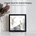 3 Pack 3 inch Metal Plate Stands for Display, Plate Holder Pictures Frame Easel Display Stand, Tabletop Picture Stand, Iron Easels for Display Photo Frames, Plates, Vinyl Record，Book, Sign（Black）